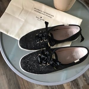 Kate Spade Glitter Keds - Size 7